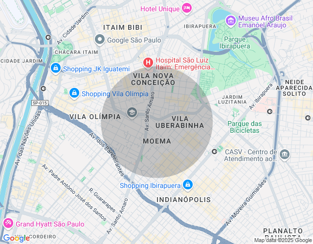 Imóvel no mapa