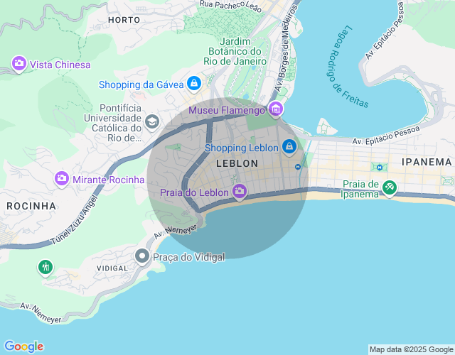 Imóvel no mapa