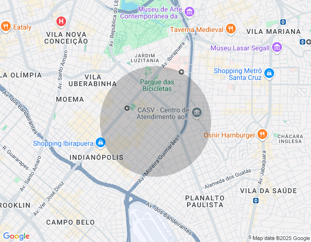 Imóvel no mapa