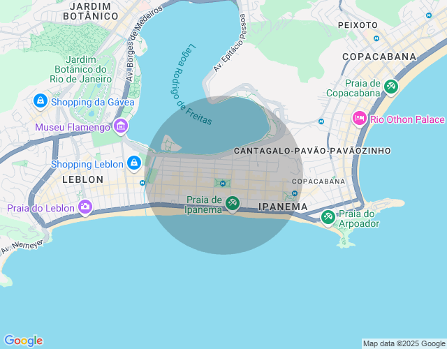 Imóvel no mapa