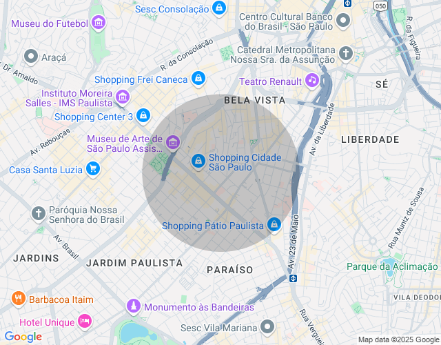 Imóvel no mapa