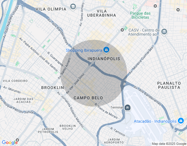 Imóvel no mapa
