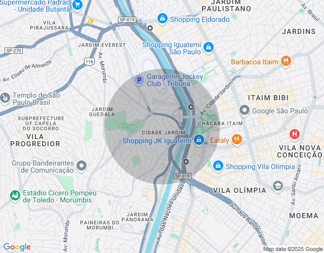Imóvel no mapa