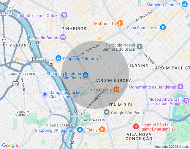 Imóvel no mapa