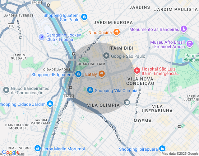 Imóvel no mapa