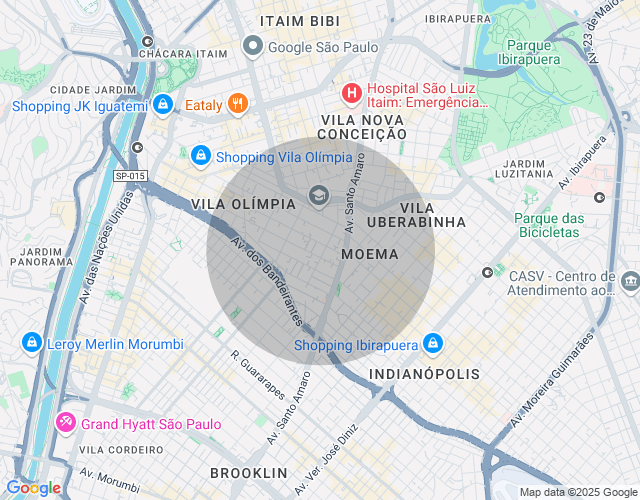 Imóvel no mapa