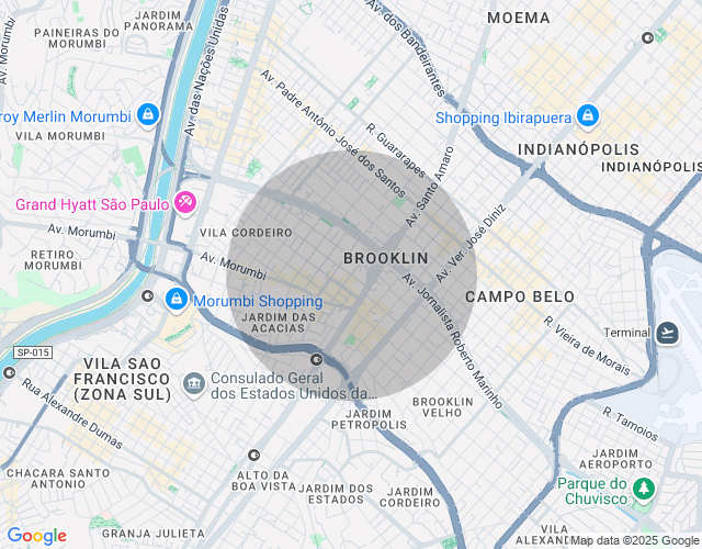 Imóvel no mapa