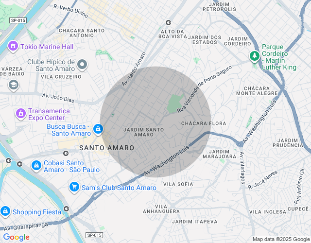 Imóvel no mapa