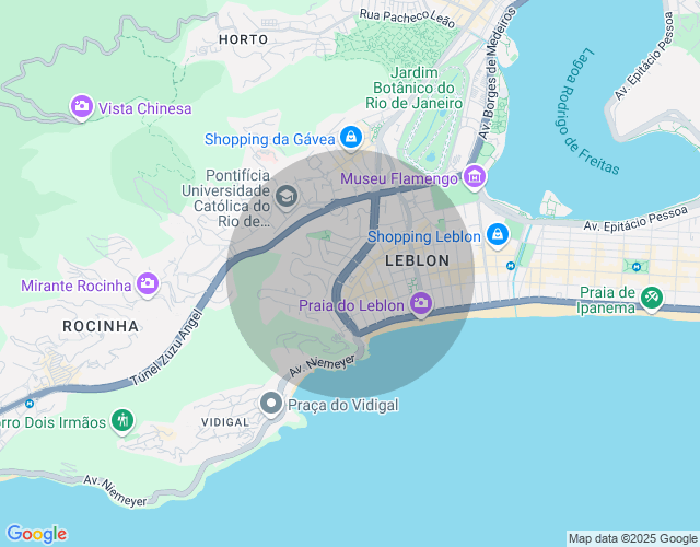 Imóvel no mapa