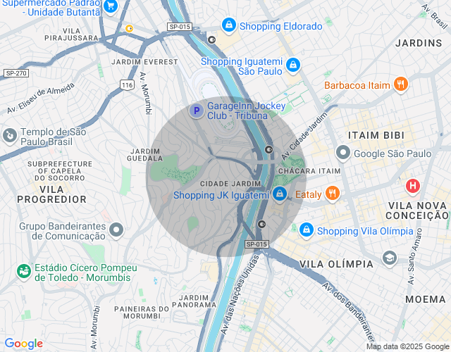 Imóvel no mapa