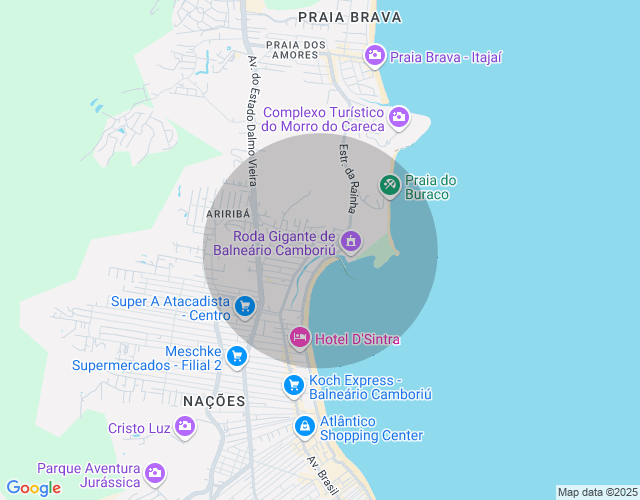 Imóvel no mapa