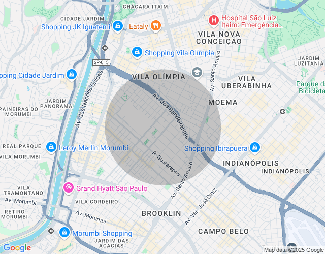 Imóvel no mapa
