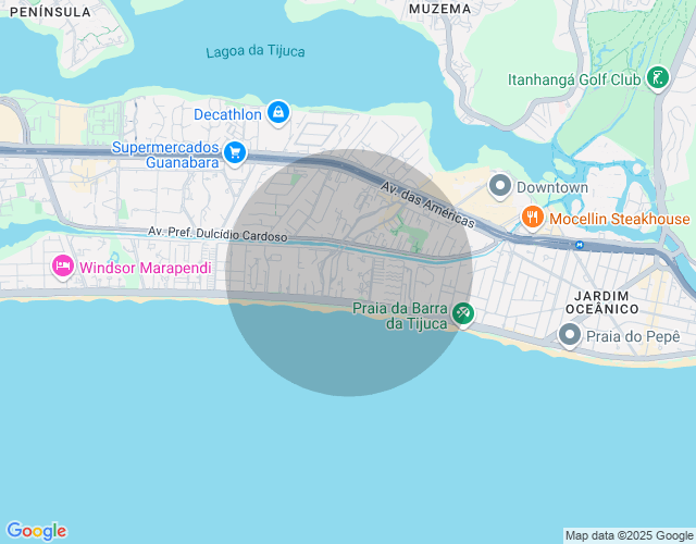 Imóvel no mapa