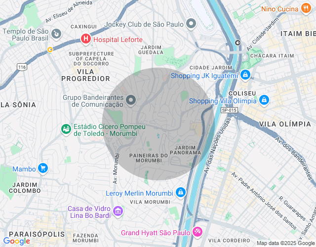 Imóvel no mapa