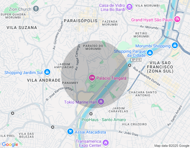 Imóvel no mapa