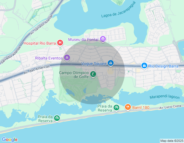 Imóvel no mapa