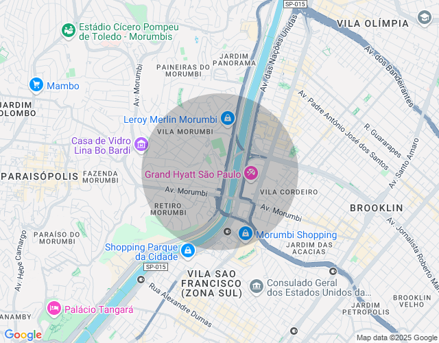 Imóvel no mapa