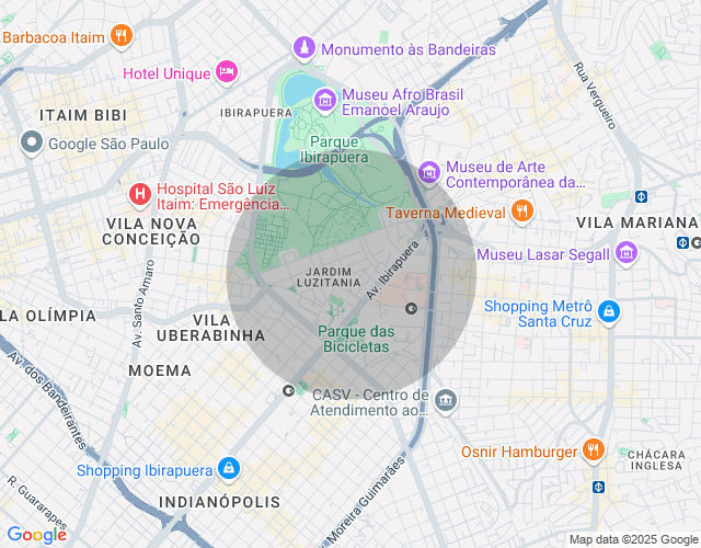 Imóvel no mapa