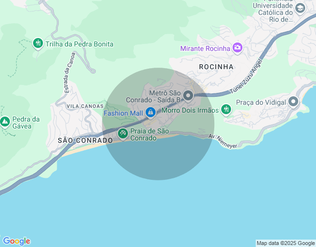 Imóvel no mapa