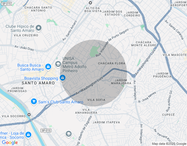 Imóvel no mapa