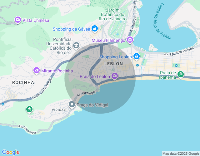 Imóvel no mapa