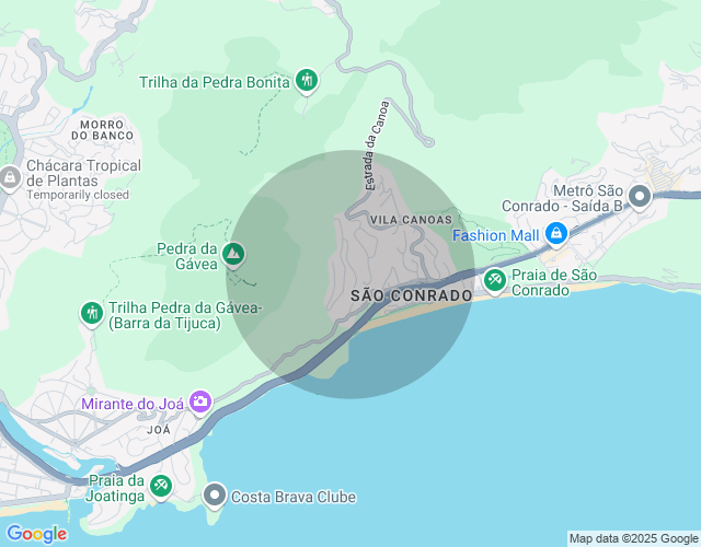 Imóvel no mapa