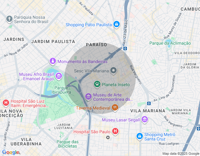 Imóvel no mapa