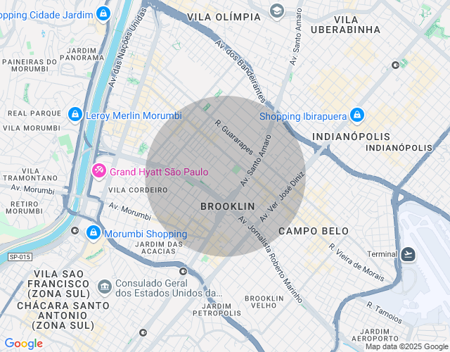Imóvel no mapa