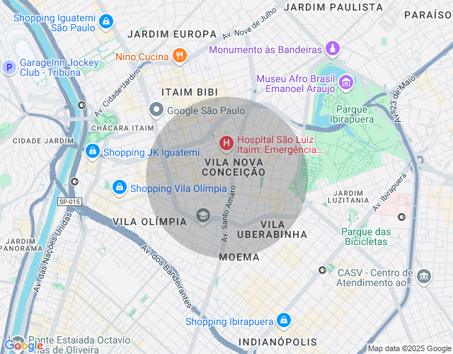 Imóvel no mapa