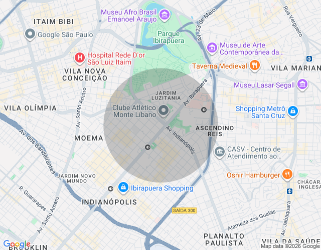 Imóvel no mapa