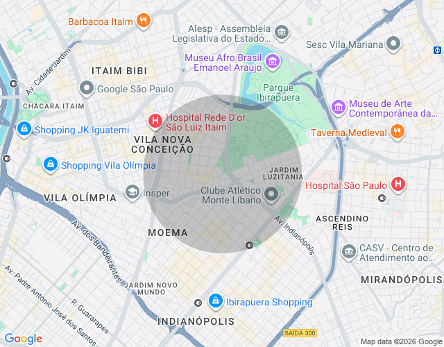 Imóvel no mapa