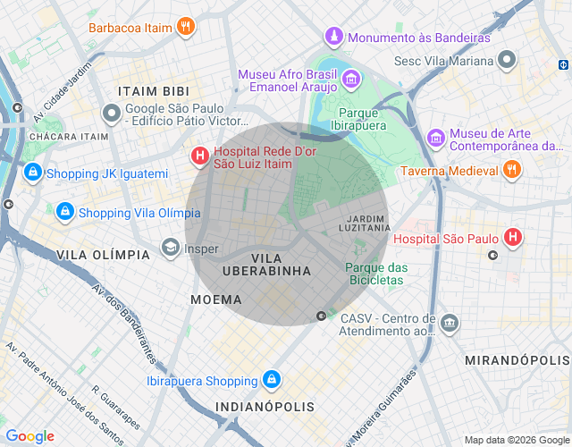 Imóvel no mapa