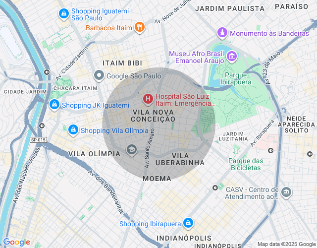 Imóvel no mapa