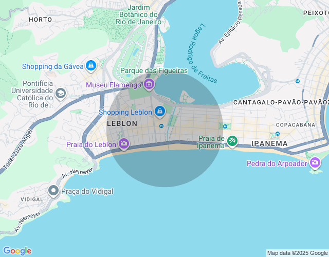 Imóvel no mapa