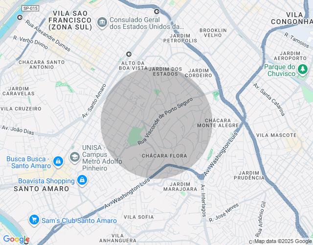 Imóvel no mapa