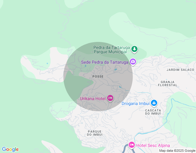 Imóvel no mapa