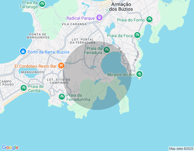 Imóvel no mapa