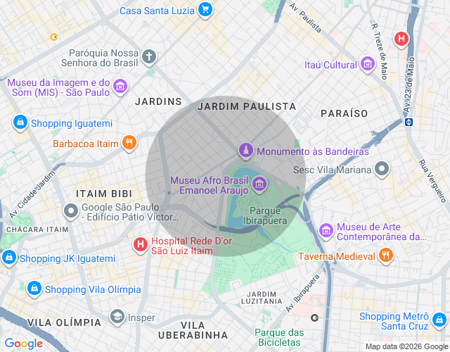 Imóvel no mapa