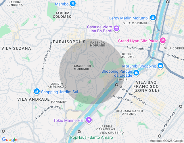 Imóvel no mapa
