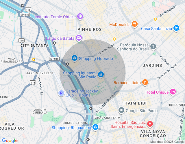 Imóvel no mapa