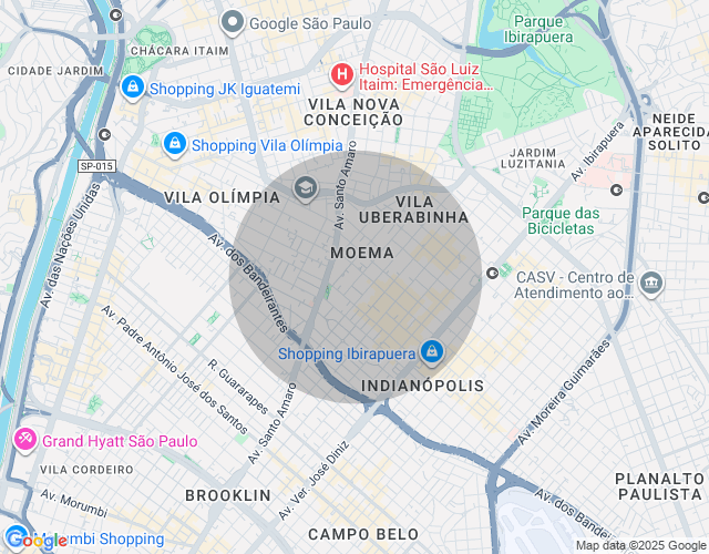 Imóvel no mapa