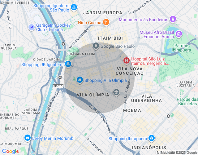Imóvel no mapa