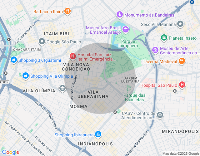 Imóvel no mapa