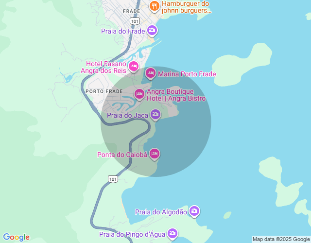 Imóvel no mapa