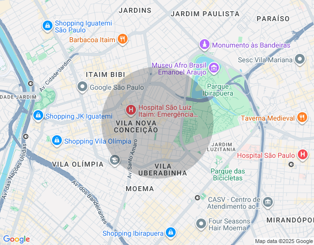 Imóvel no mapa