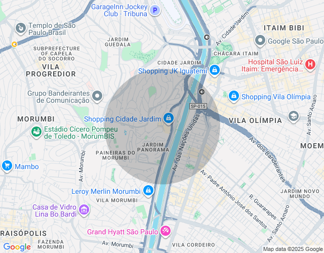 Imóvel no mapa