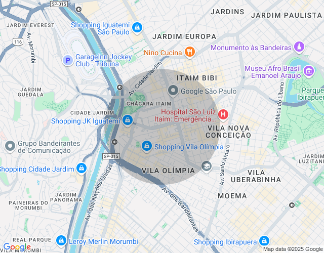 Imóvel no mapa