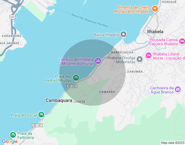 Imóvel no mapa