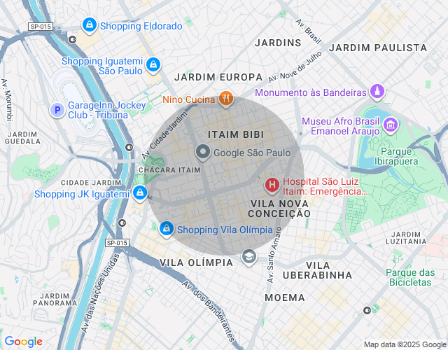 Imóvel no mapa