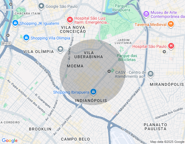 Imóvel no mapa